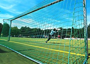 Full Size Continental Heavy Weight Football Goal Net - 5mm Diameter - Single Net