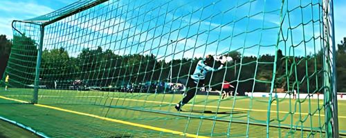 Full Size Continental Heavy Weight Football Goal Net - 5mm Diameter - Single Net