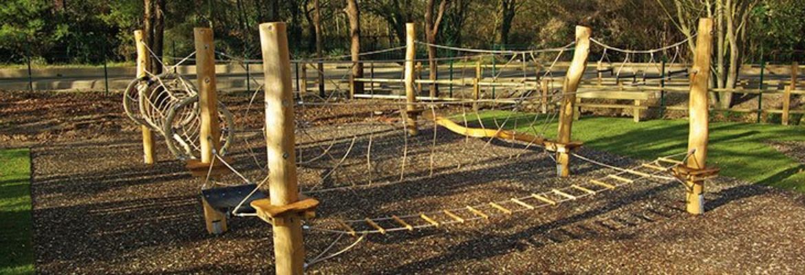 Climbing play - adventure tunnel, for robinia posts - Huck