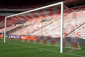 Full Size Box Style Football Goal Nets - Hexagonal Mesh - 3.5mm Diameter -  Huck