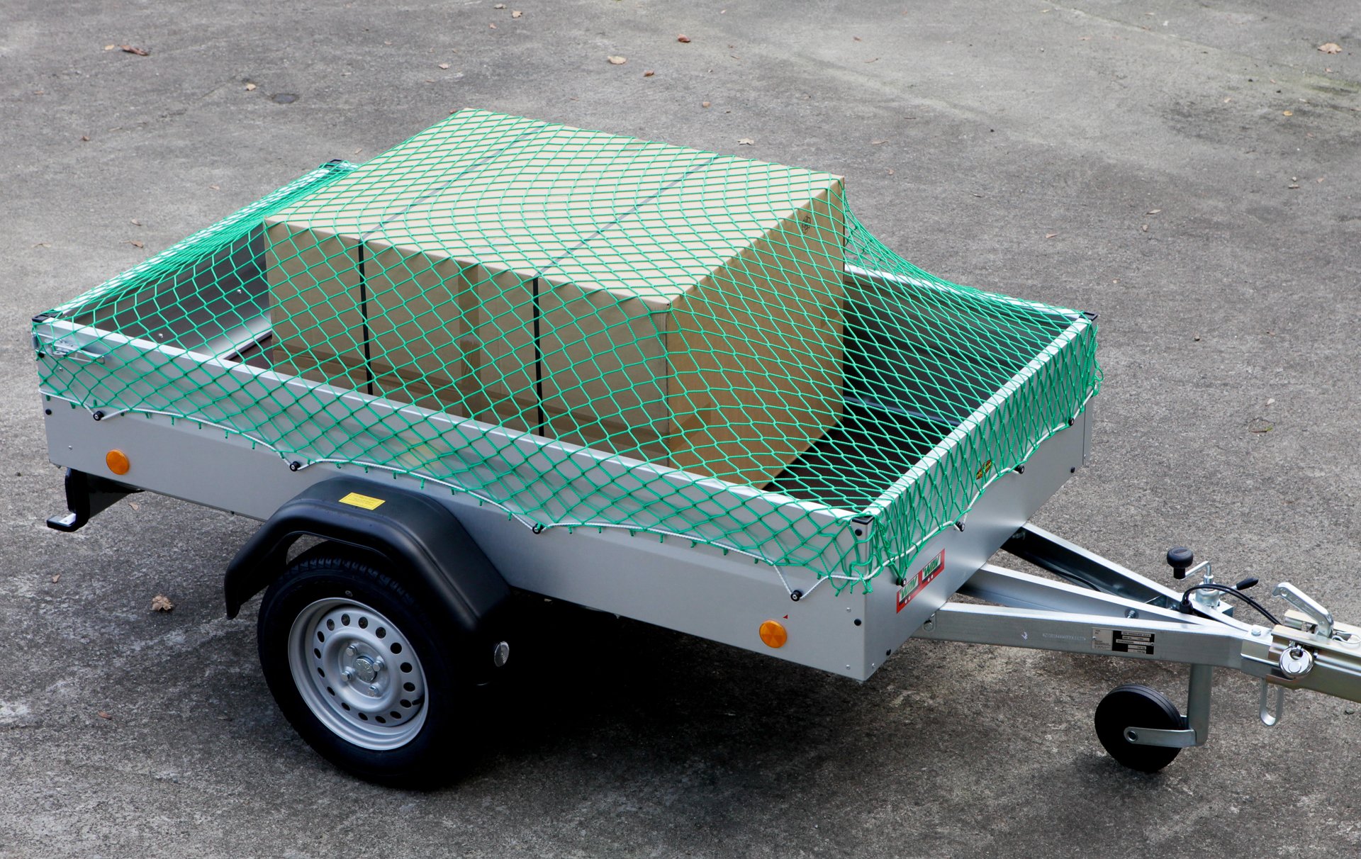 netting over trailer