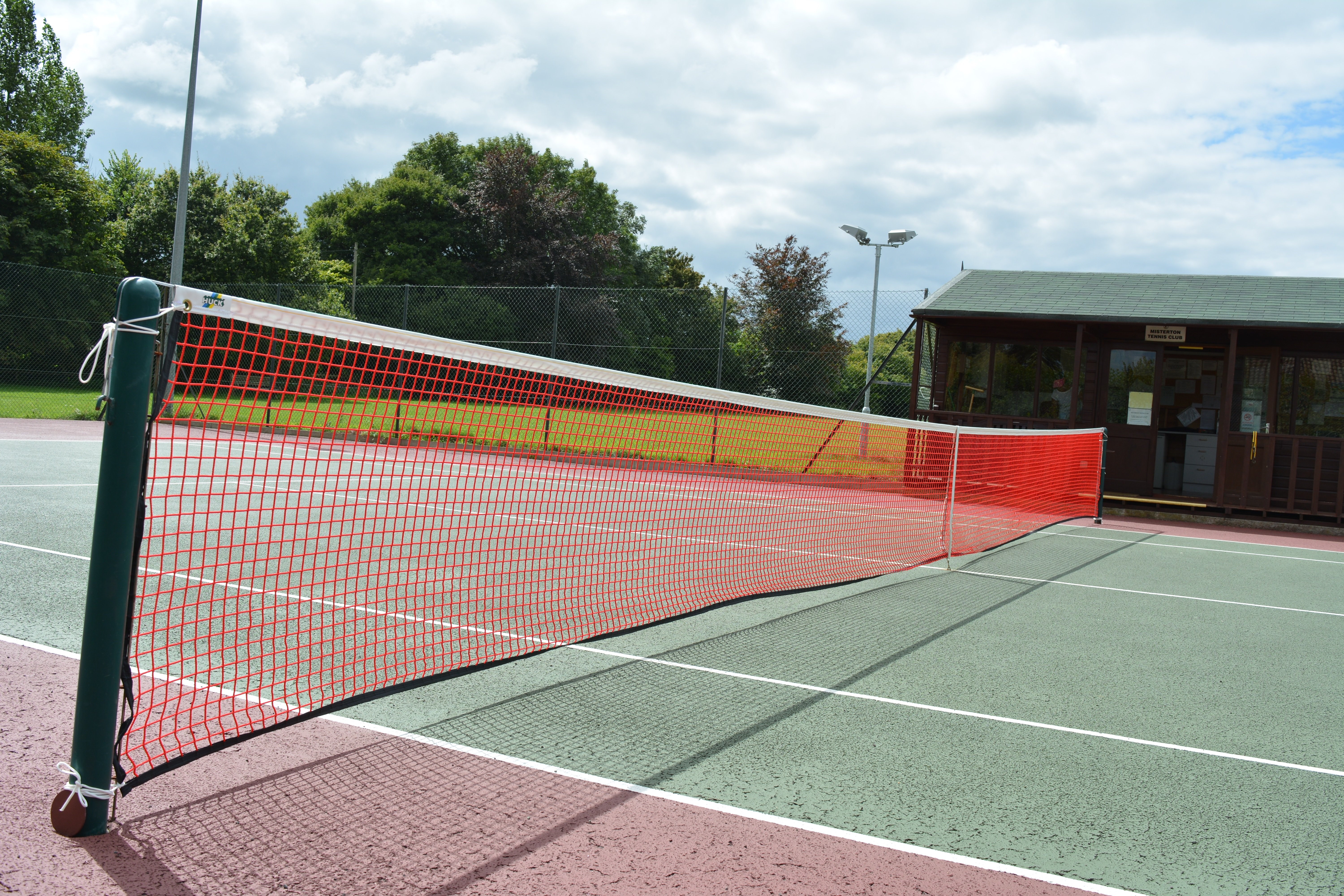 3mm Knotless Tennis Net - All Sides Taped - Huck